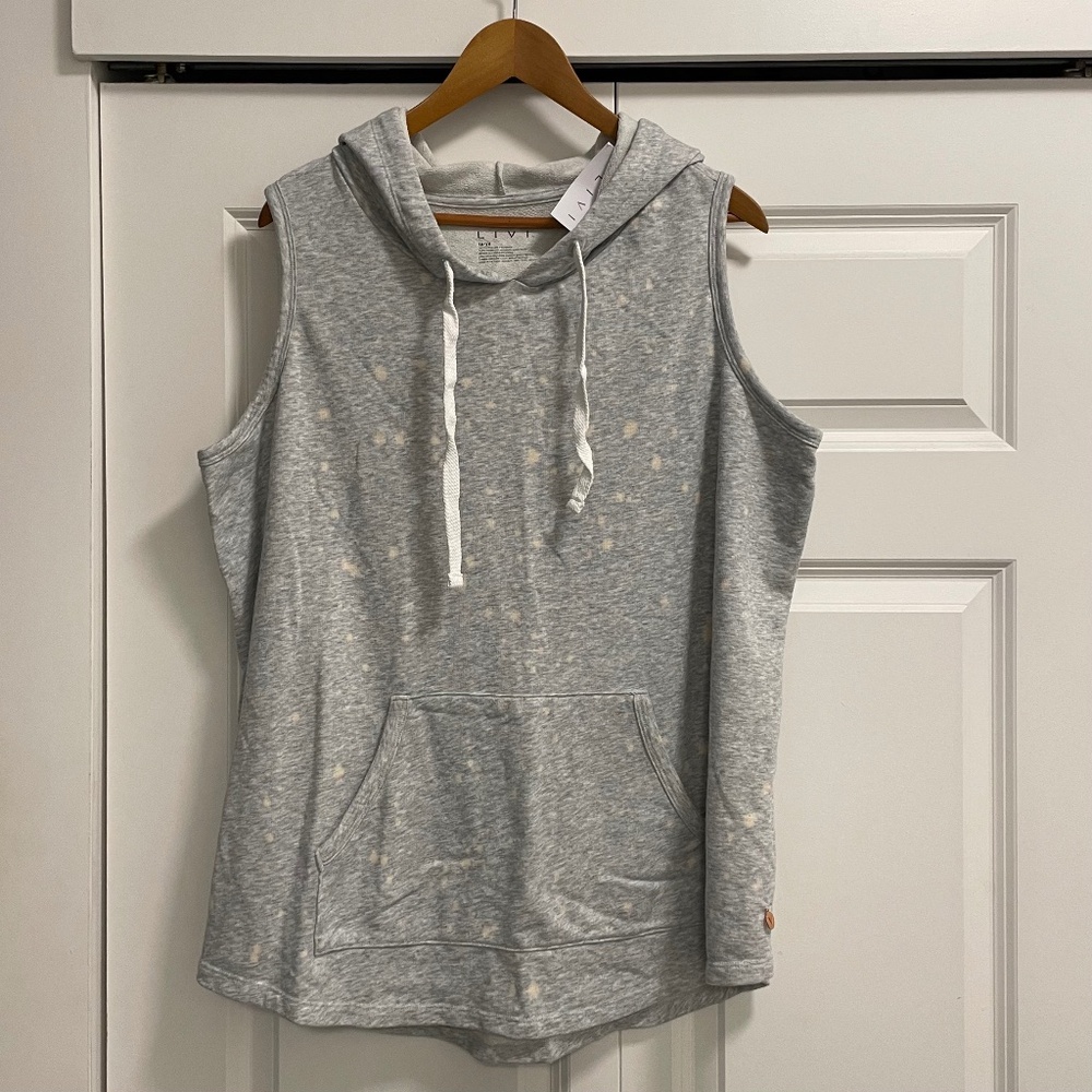 LIVI Activewear Grey Hooded Tank